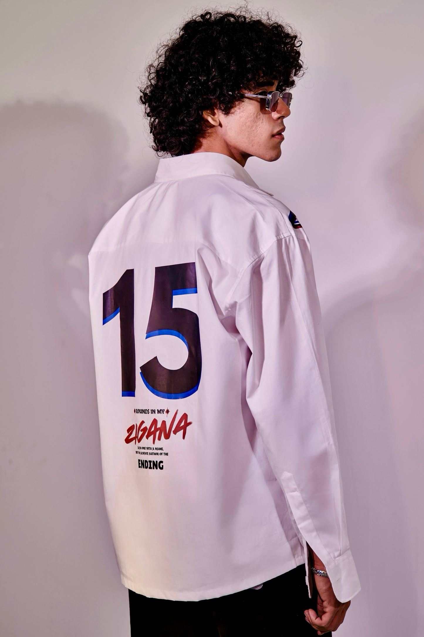 White Collar Empire Shirt