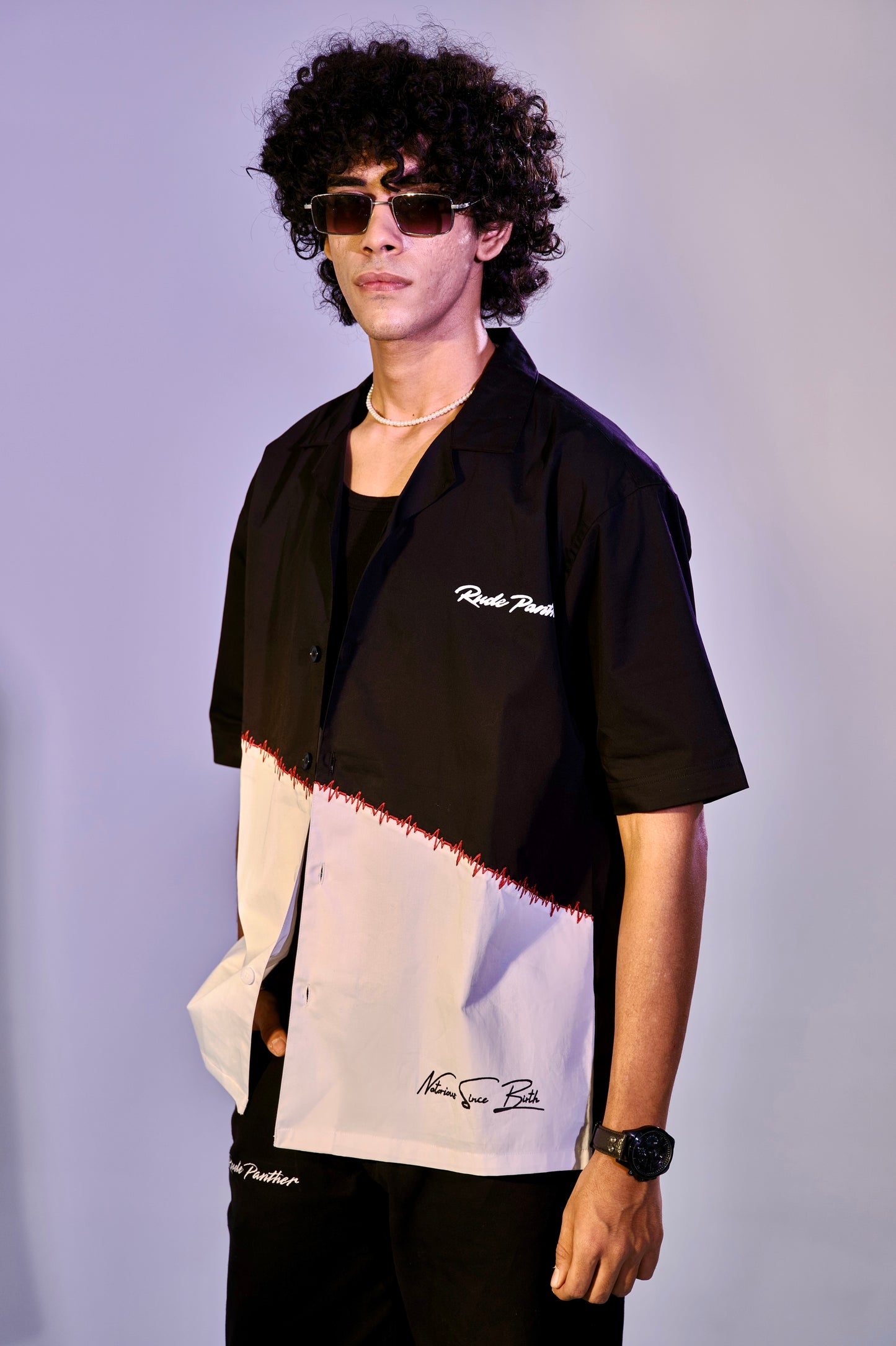 Omertà Drip Shirt — La Mano (Hand-Painted Edition)