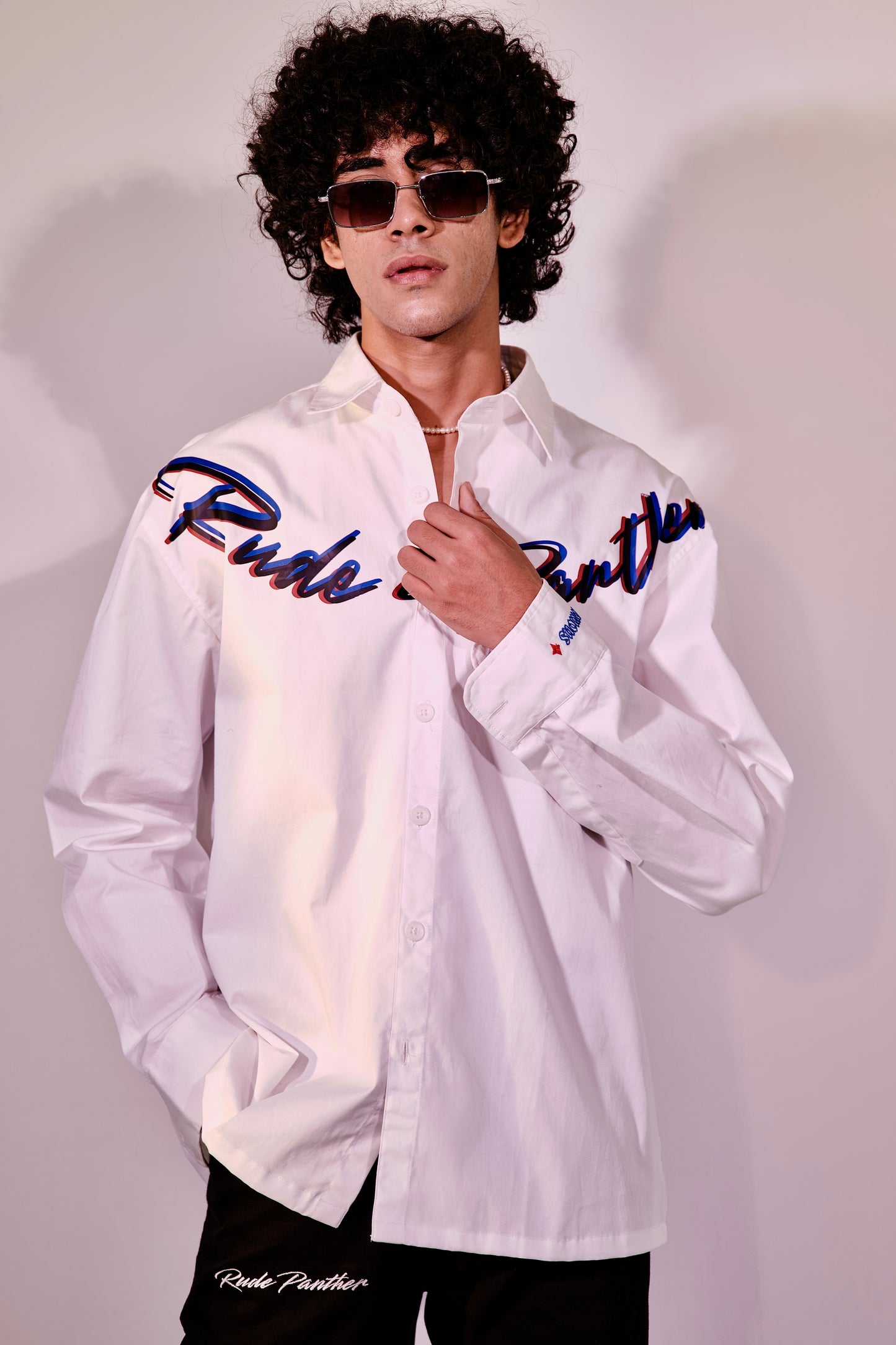 White Collar Empire Shirt