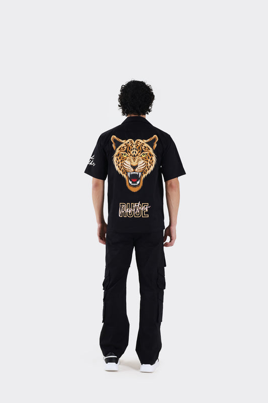 Marco Black Tiger Shirt