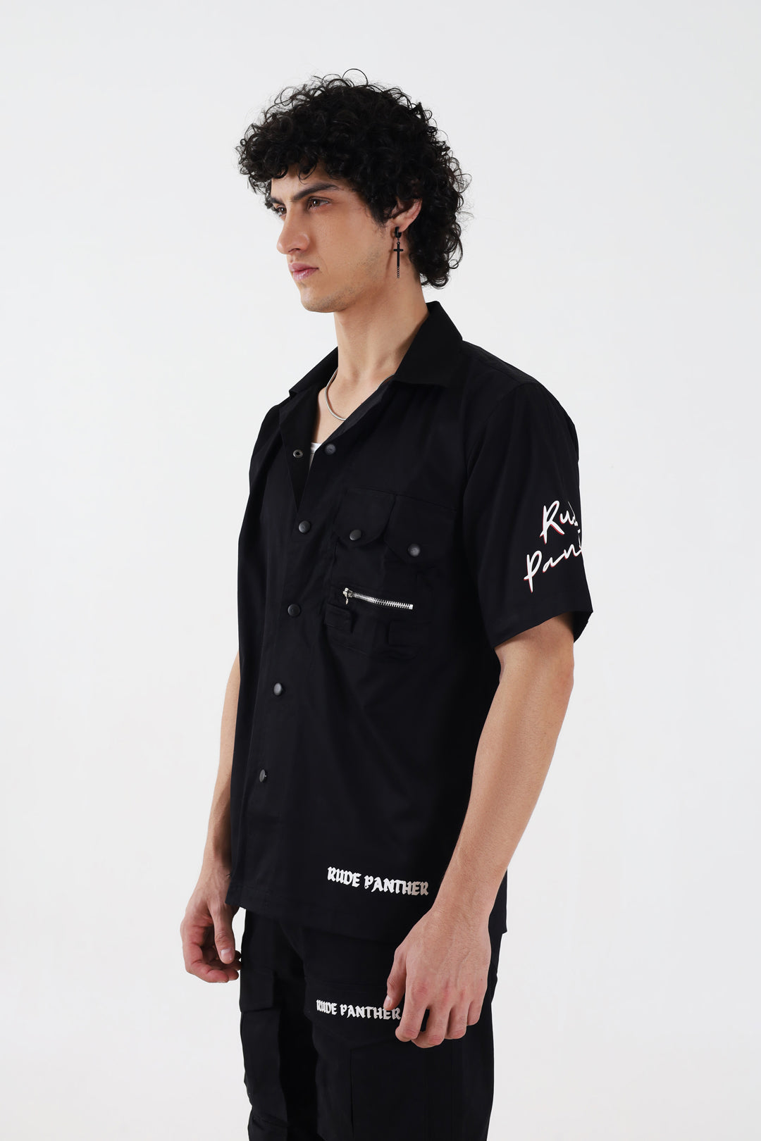 Marco Black Tiger Shirt