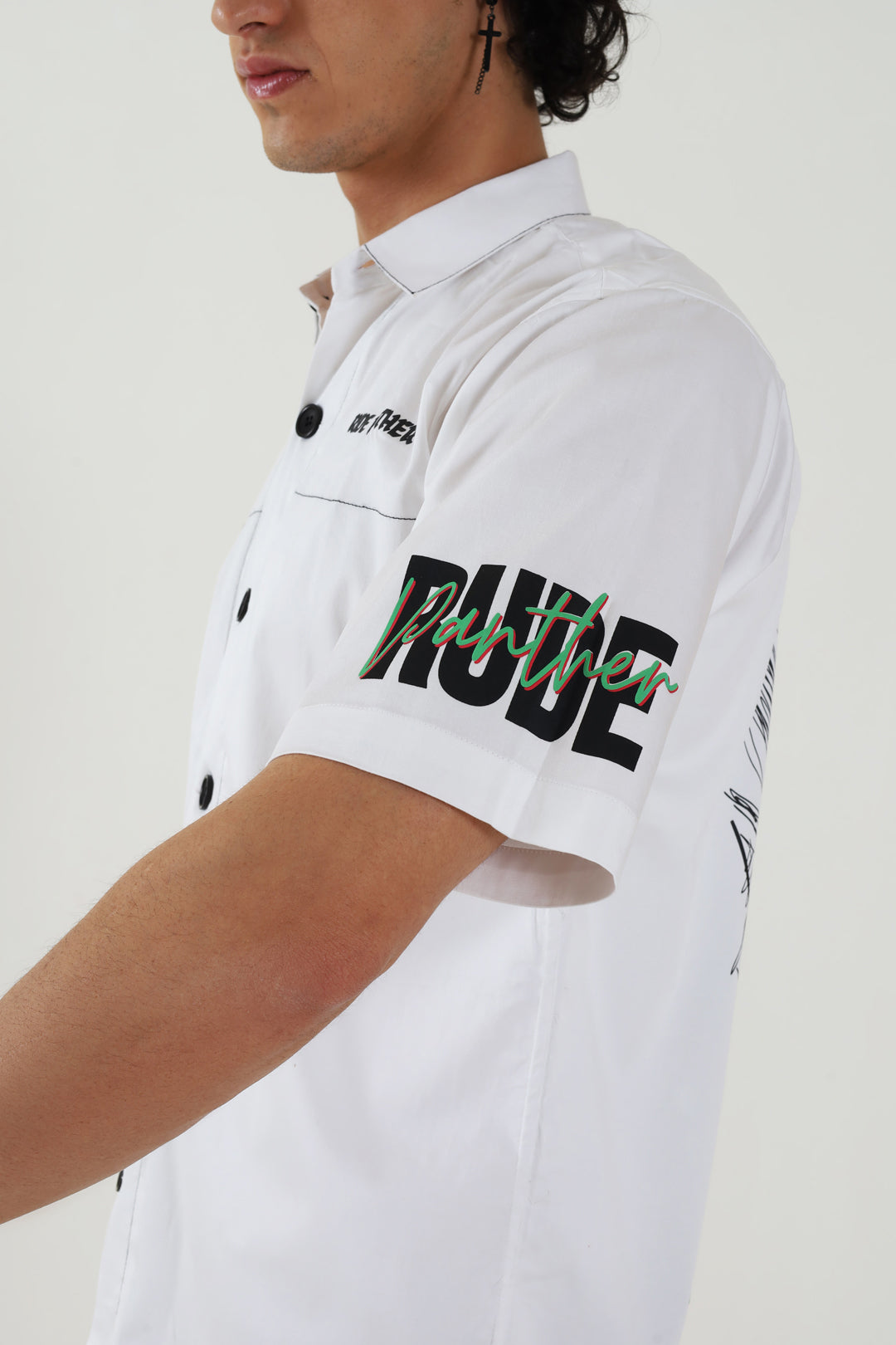 Sketched Tiger Overshirt