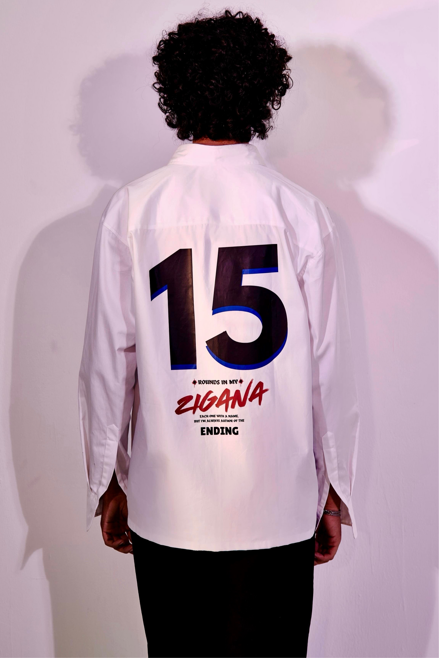 White Collar Empire Shirt