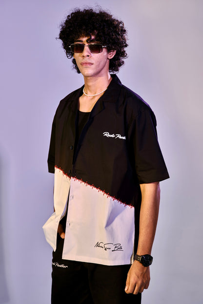 Omertà Drip Shirt — La Mano (Hand-Painted Edition)