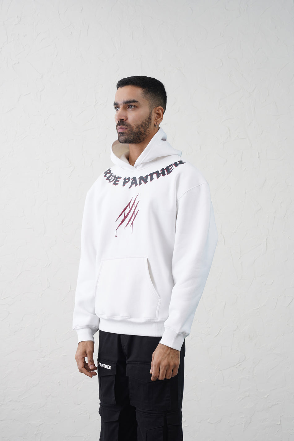 KH9202 Raging Panther Embroidery Hoodie