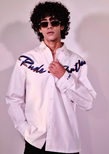 White Collar Empire Shirt