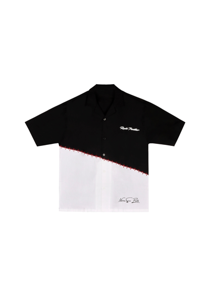 Omertà Drip Hand-Painted Shirt