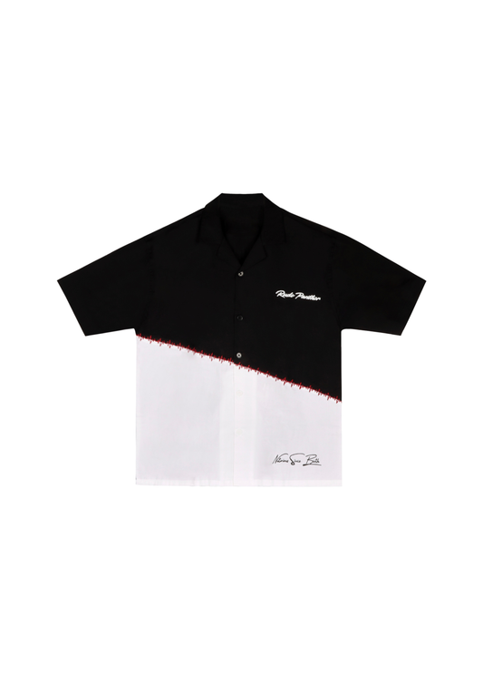 Omertà Drip Hand-Painted Shirt