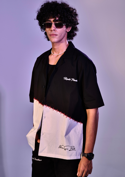 Omertà Drip Hand-Painted Shirt