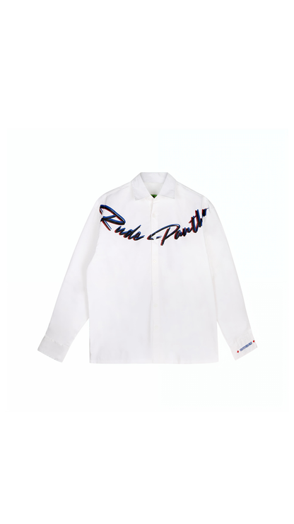 White Collar Empire Shirt