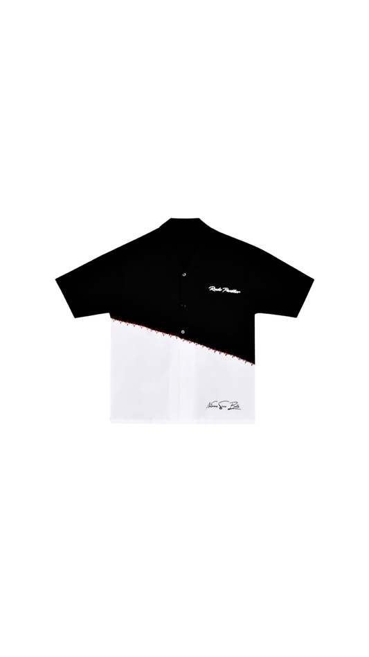 Omertà Drip Hand-Painted Shirt