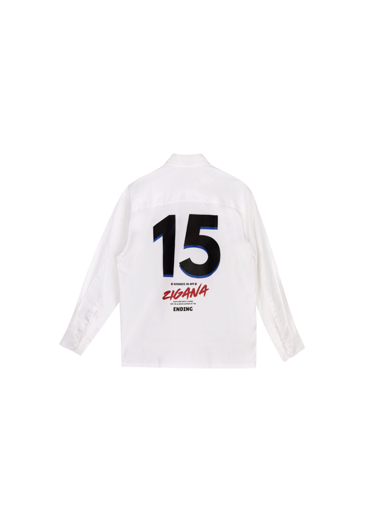 White Collar Empire Shirt