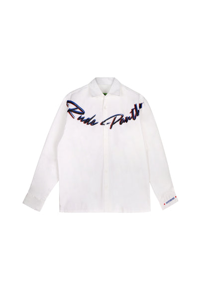 White Collar Empire Shirt