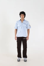 11 Pocket Taupe Brown Baggy Unisex Cargo Pants