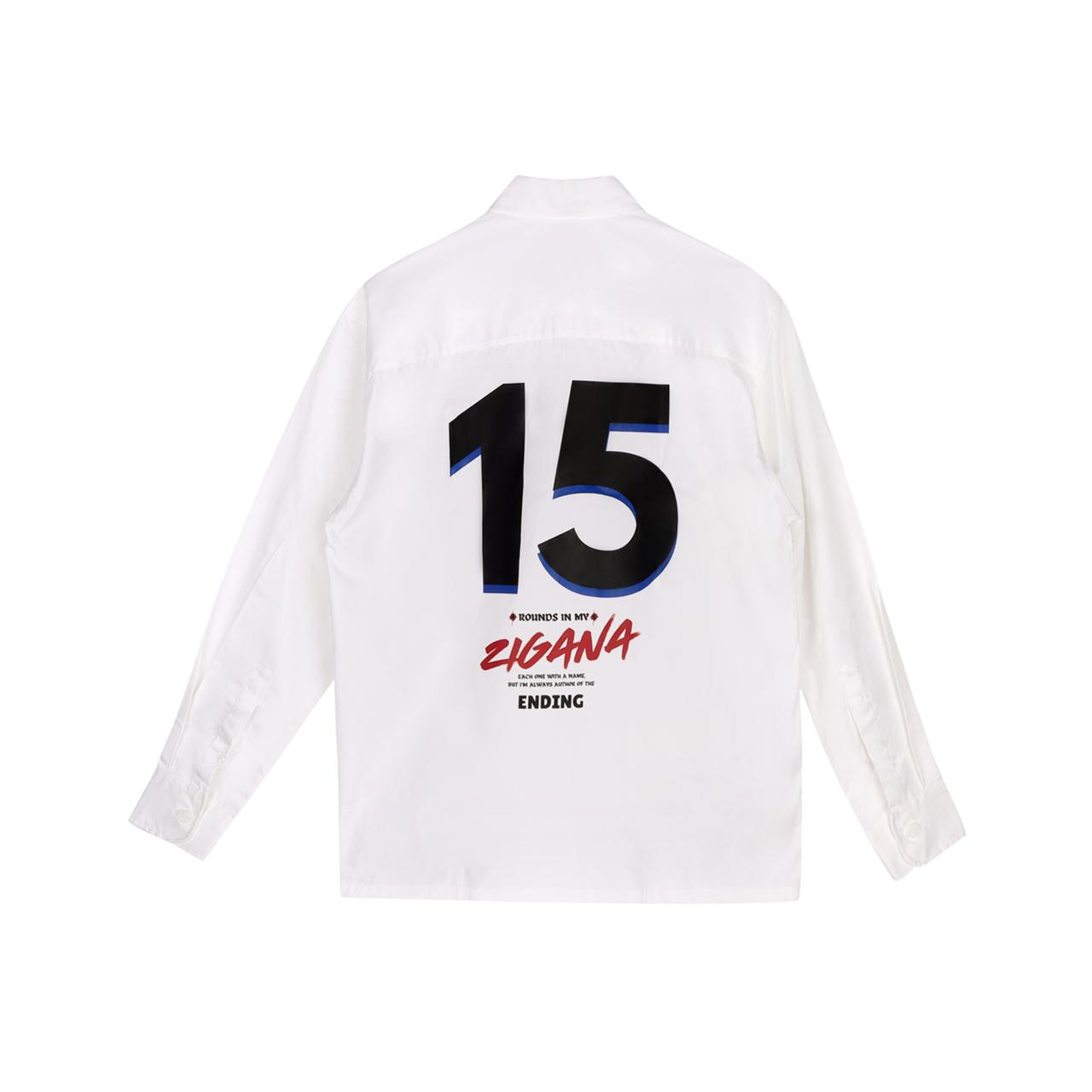 White Collar Empire Shirt