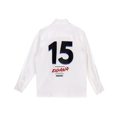 White Collar Empire Shirt